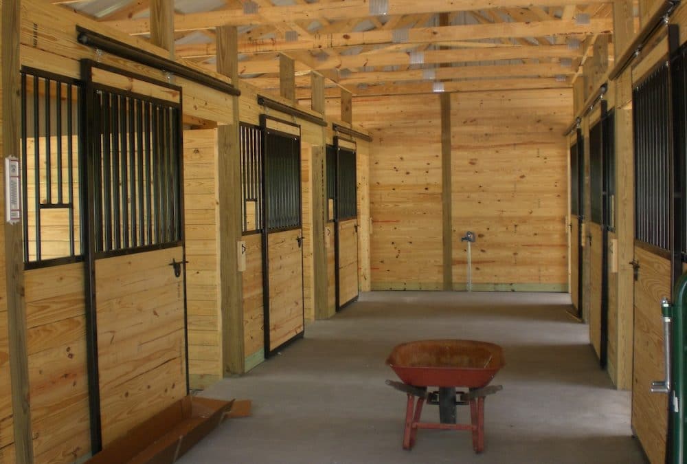 Post-Frame Equestrian Building Options