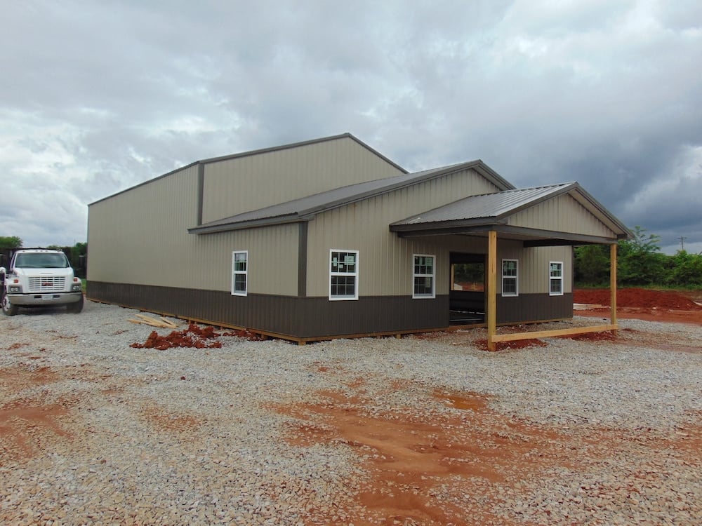 Retail Shop | Commercial Post-Frame Construction | Keystone Construction |