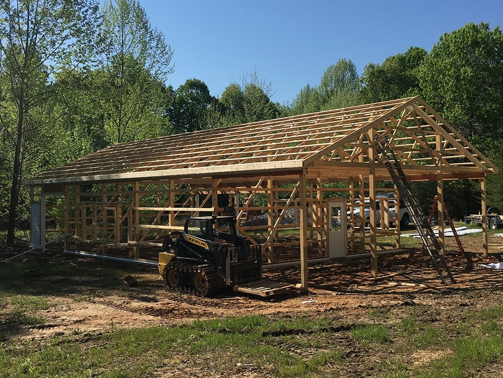 Post-Frame Construction | Buildings | Construction Process | Keystone Construction